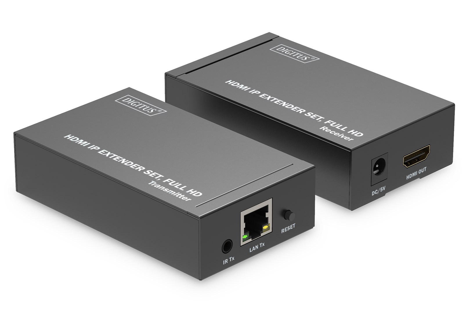 Zestaw extendera HDMI Digitus IP Full HD