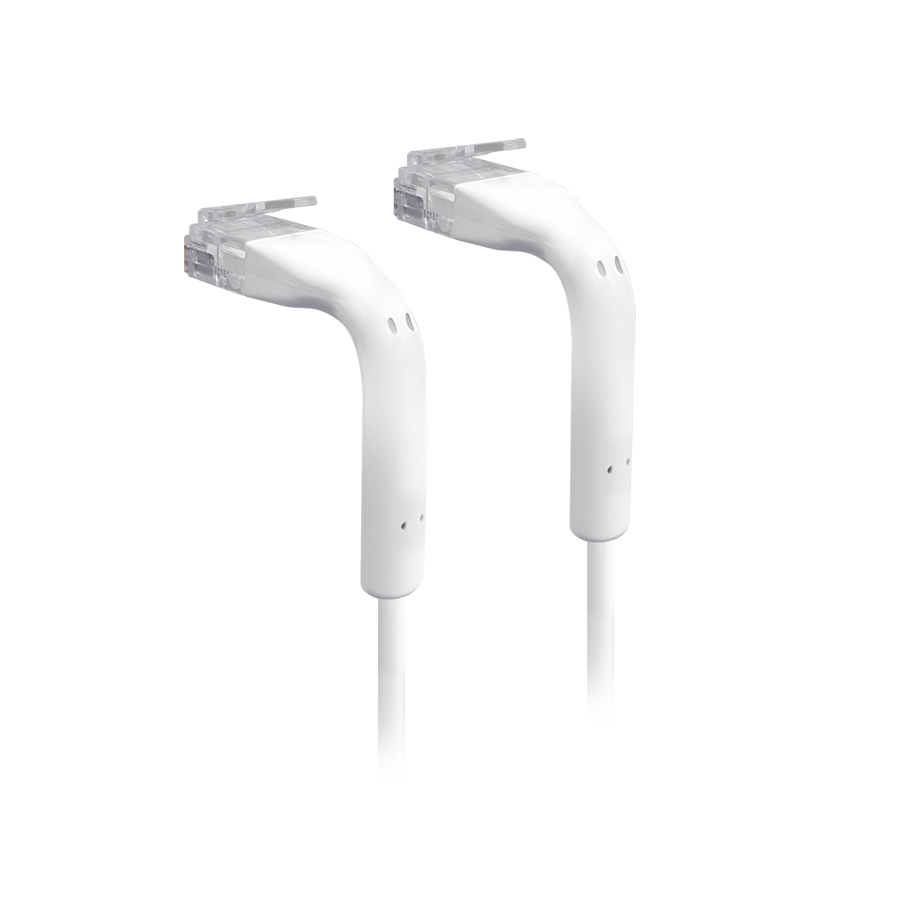 UBIQUITI UniFi Ethernet patchcord kat. 6, 0.1m, Gięty z zamkniętą osłoną RJ45, 50 sztuk