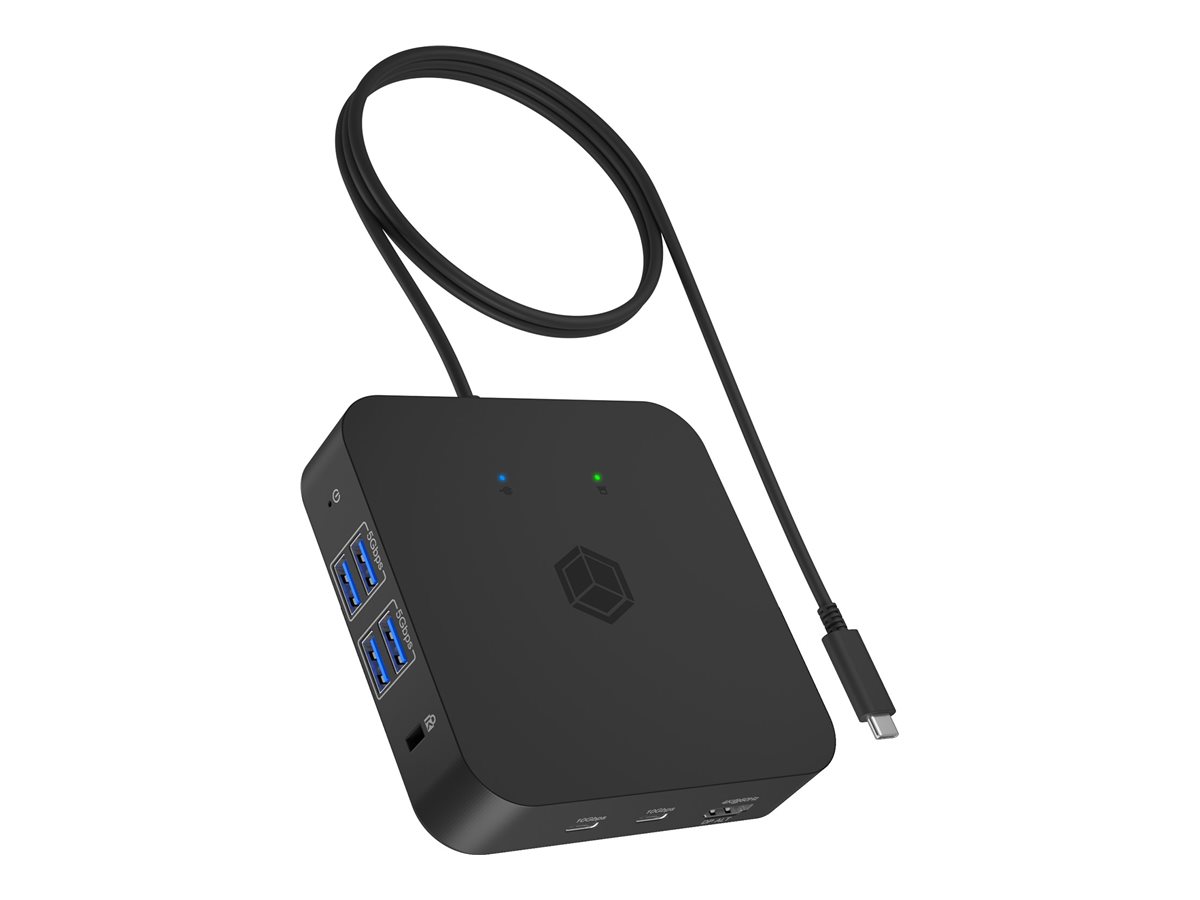 Stacja dokująca IB-DK4090-C 12w1, 3x HDMI,LAN,USB, PD do 100W
