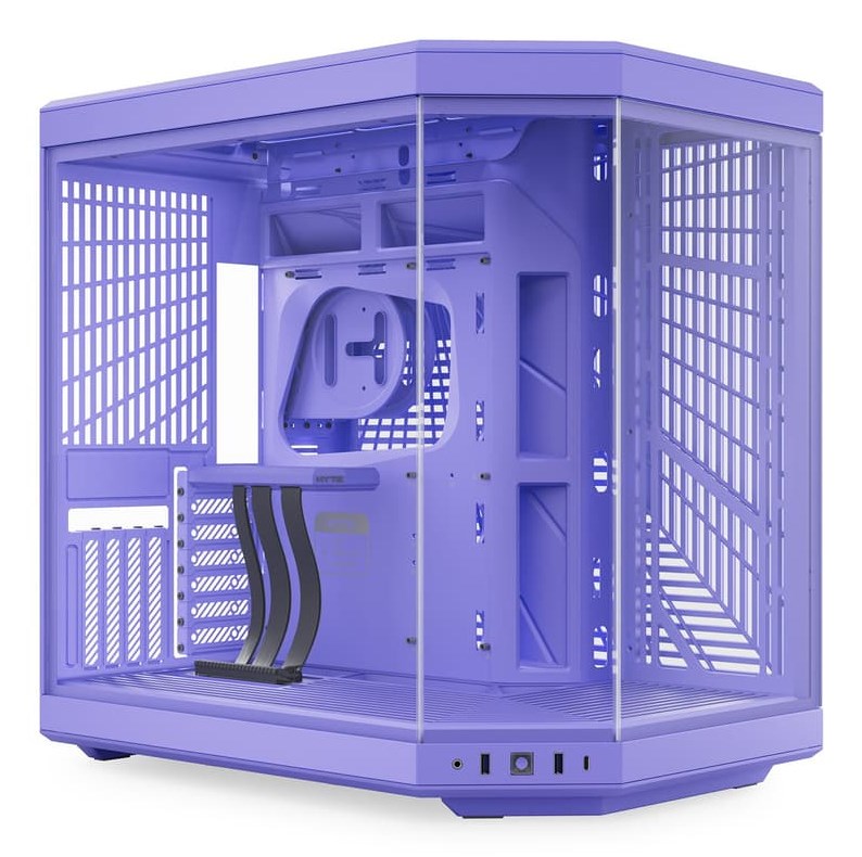 Obudowa Hyte Y70 Midi-Tower, Tempered Glass - Taro Milk