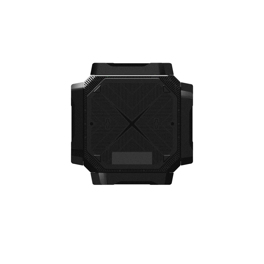 Ruijie Networks RG-EW6000GX router bezprzewodowy 2.5 Gigabit Ethernet Dual-band (2.4 GHz / 5.8 GHz) Czarny