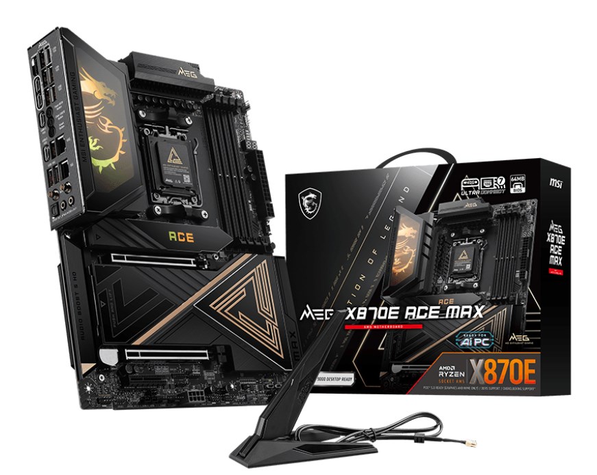 MSI MEG X870E ACE MAX płyta główna AMD X870E Gniazdo AM5 ATX