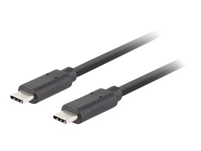 LANBERG KABEL USB-C M/M 3.2 GEN2 0.5M 10GB/S PD100W CA-CMCM-32CU-0005-BK
