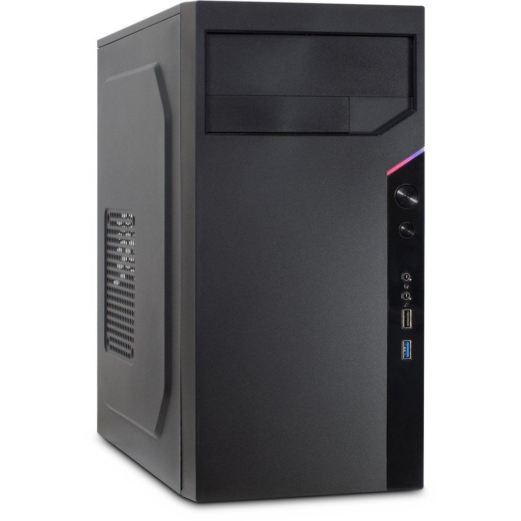 Inter-Tech IT-6505 Retro Micro Tower Czarny