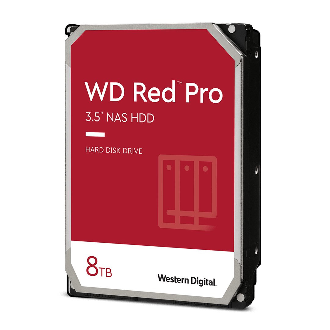 Dysk HDD WD Red Pro WD8005FFBX (8 TB ; 3.5"; 256 MB; 7200 obr/min)
