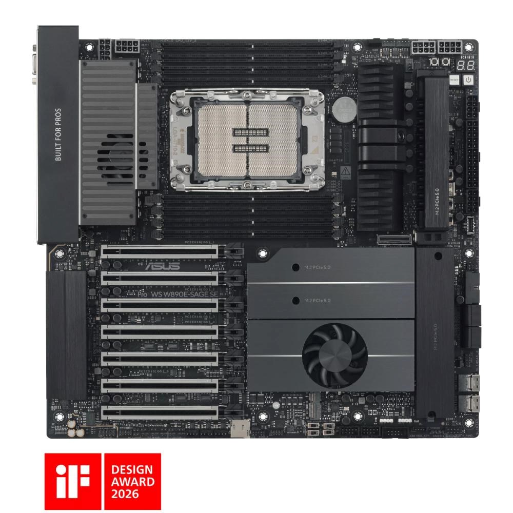 ASUS PRO WS W890E-SAGE SE (INTEL,4710,DDR5,EBB)