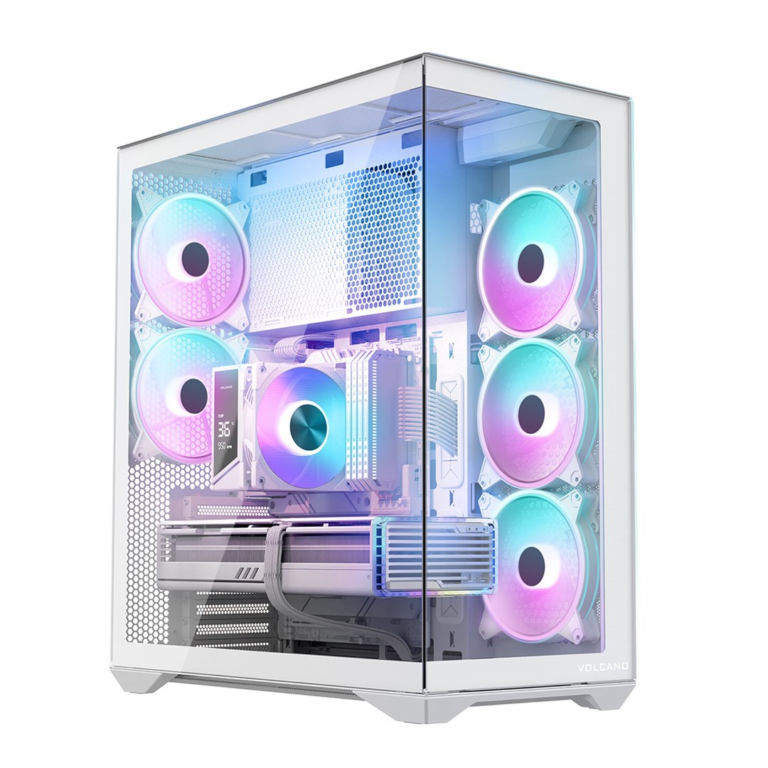 MODECOM OBUDOWA VOLCANO SPACE XL FULL TOWER NF BIAŁA