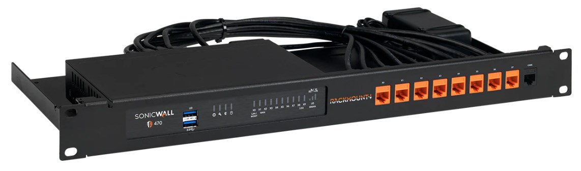 Zapora sieciowa do montażu w szafie serwerowej, 1U, 48,3 cm (19"), 483 mm, 216 mm