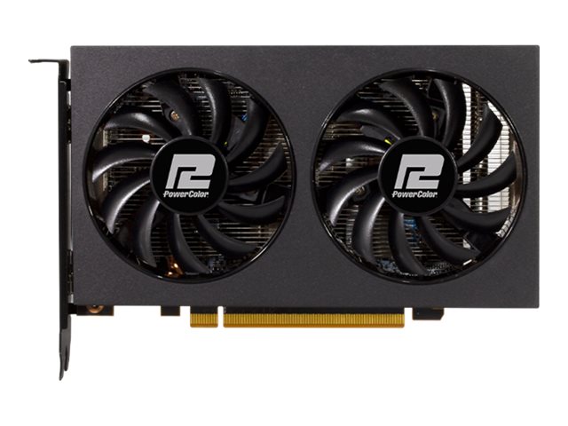 POWERCOLOR Fighter Radeon RX 6500XT Gaming Graphics 4GB 64-bit GDDR6 2200/2820MHz HDMI 2.1 DP 1.4