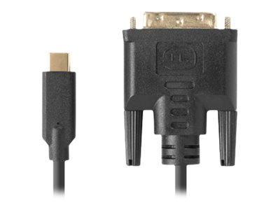 LANBERG Kabel USB-C M ->DVI-D 24+1 M 3m czarny