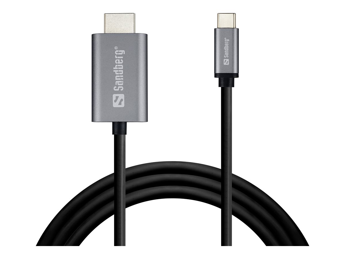 SANDBERG 136-21 Sandberg Kabel USB-C - HDMI 2M