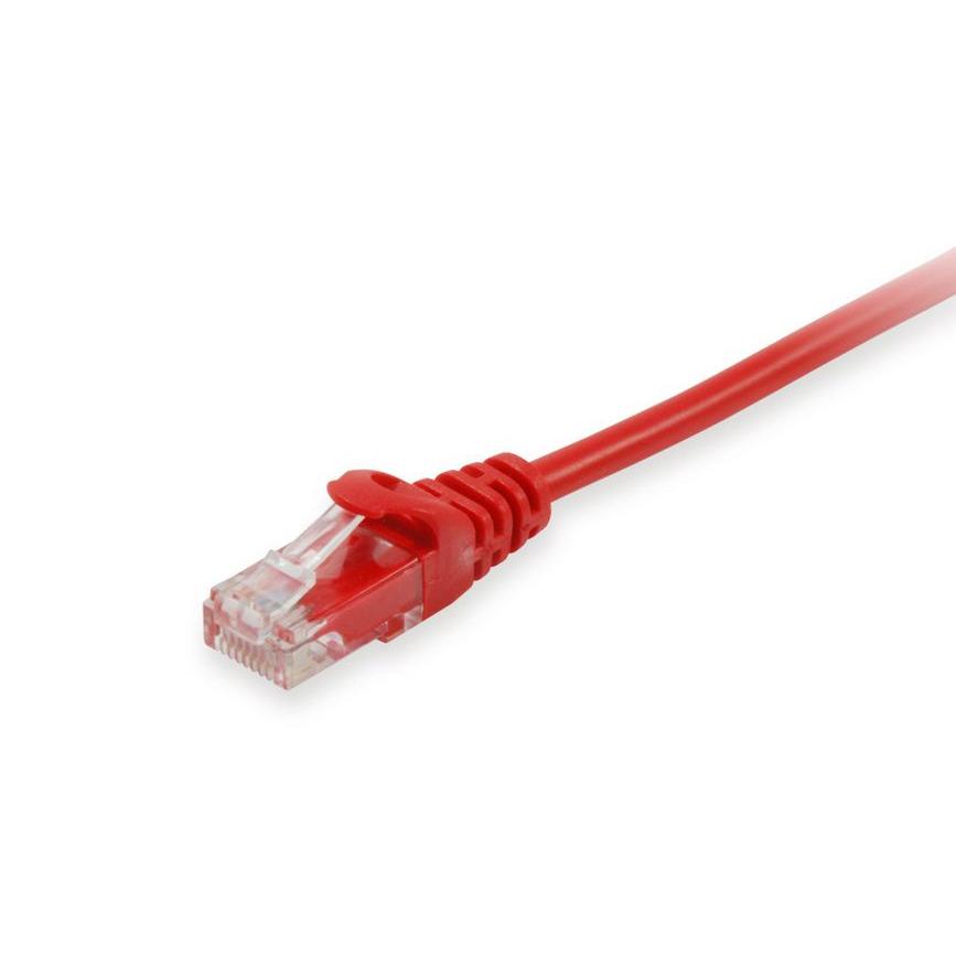 Equip Patchkabel Cat6A U/UTP 2xRJ45 0.50m rot LSZH Polybeutel