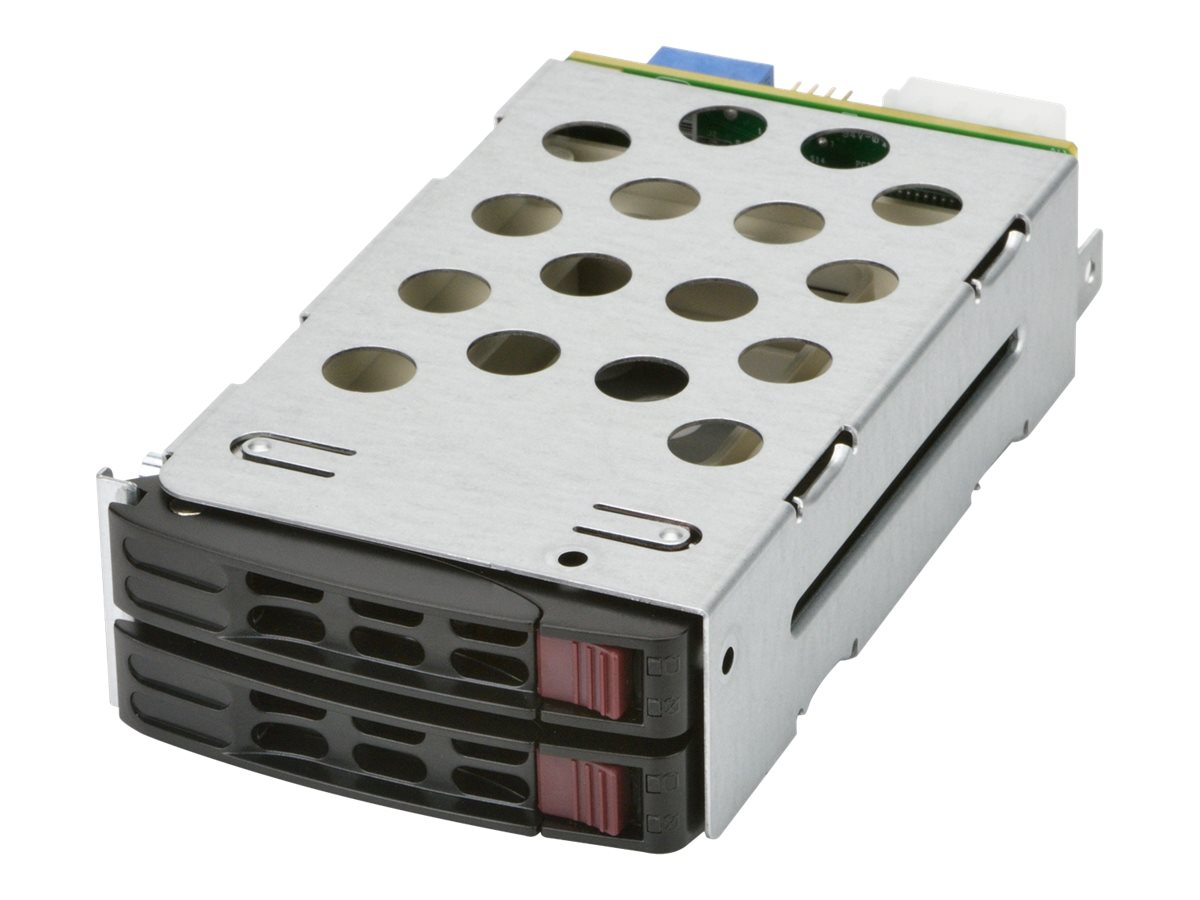 SUPERMICRO MCP-220-82616-0N Supermicro Hard Drive Carrier 2.5x2 Hot-swap 12G rear HDD kit w/ fail LED for 21