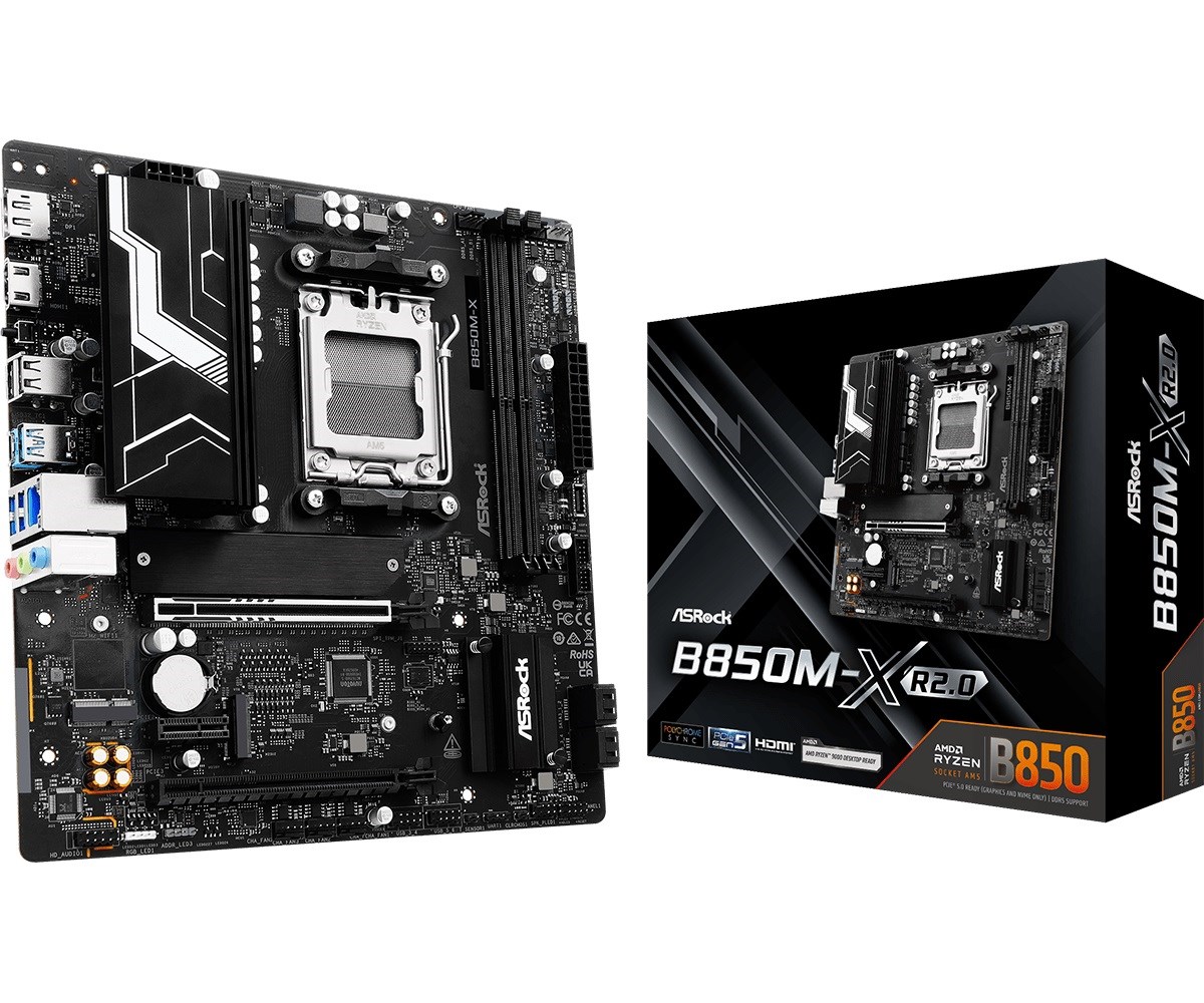 Asrock B850M-X R2 AMD B850 Gniazdo AM5 micro ATX
