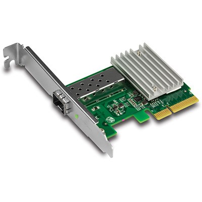 Karta sieciowa - PCIe 2.0 x4 Low Profile - 10 Gigabit SFP+ - TRENDnet TEG-10GECSFP
