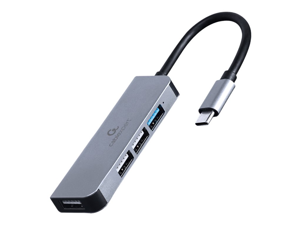 Hub 4-portowy USB-C, 3xUSB 2.0, USB 3.1