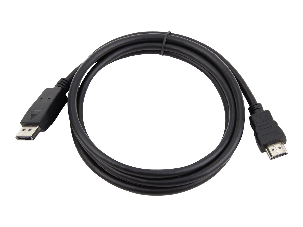 Kabel DisplayPort do HDMI męski czarny 5m