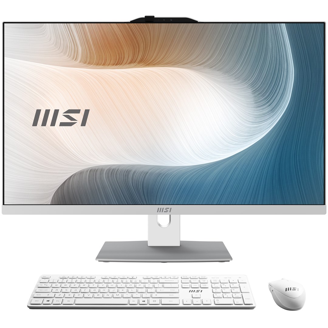 MSI Modern AM272P 1M-1236AT Intel Core 7 150U 68,6 cm (27") 1920 x 1080 px All-in-One PC 16 GB DDR5-SDRAM 1 TB SSD Windows 11 Home Wi-Fi 6E (802.11ax) Czarny