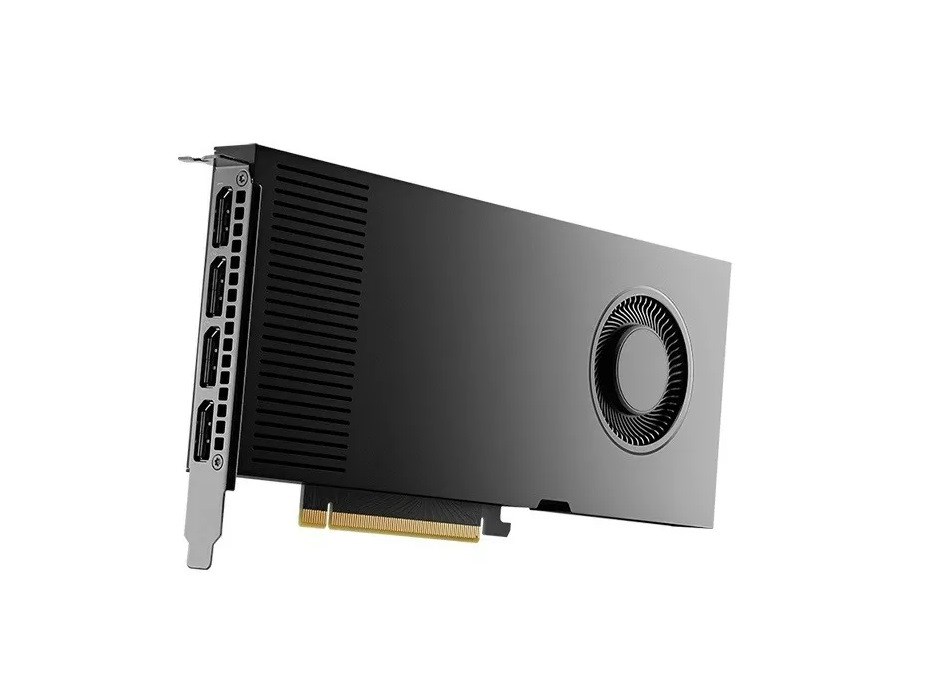 Karta graficzna PNY NVIDIA RTX 4000 Ada Generation, 20 GB GDDR6 160-bit, PCIe 4.0 x16, Single Slot, 4x DP 1.4a, ATX - ATX bracket, 1x 16-pin power supply cable, small box