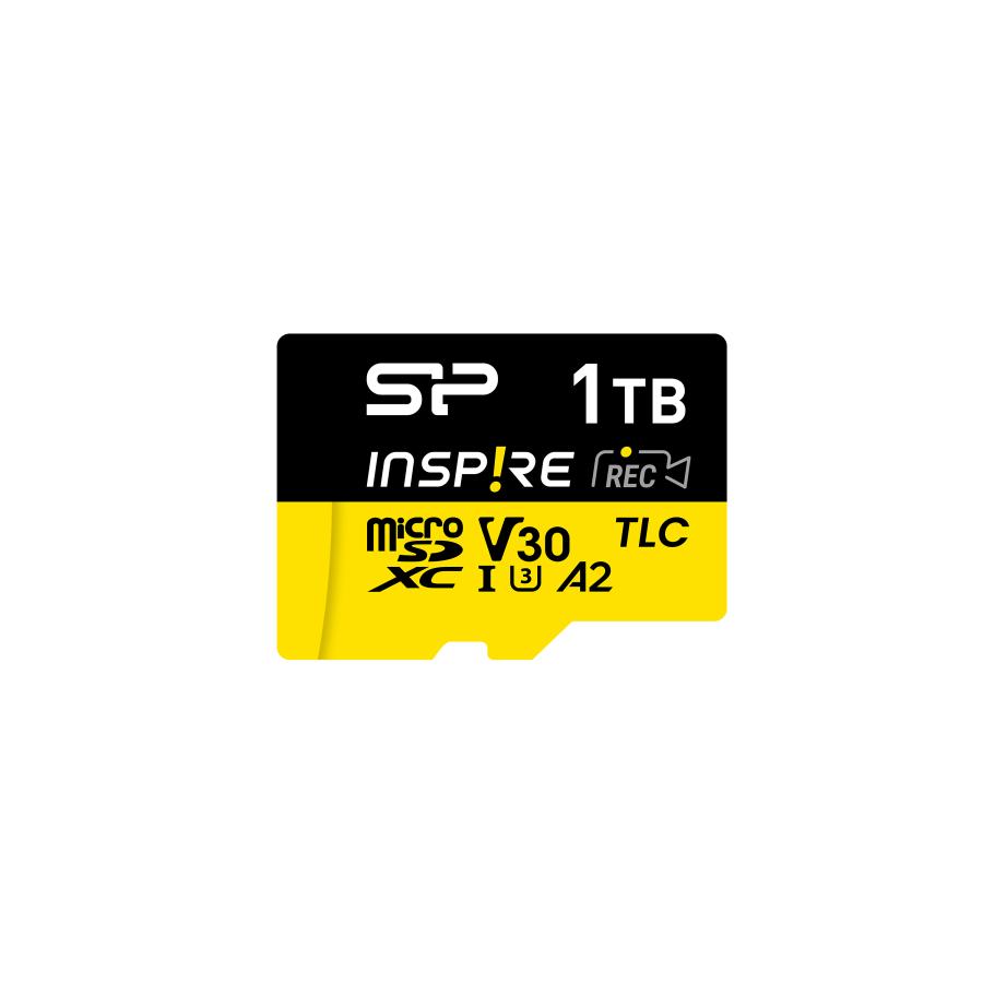 Karta pamięci Silicon Power Inspire microSDXC 1TB V30 UHS-I U3 A2 170/160 MB/s TLC + adapter
