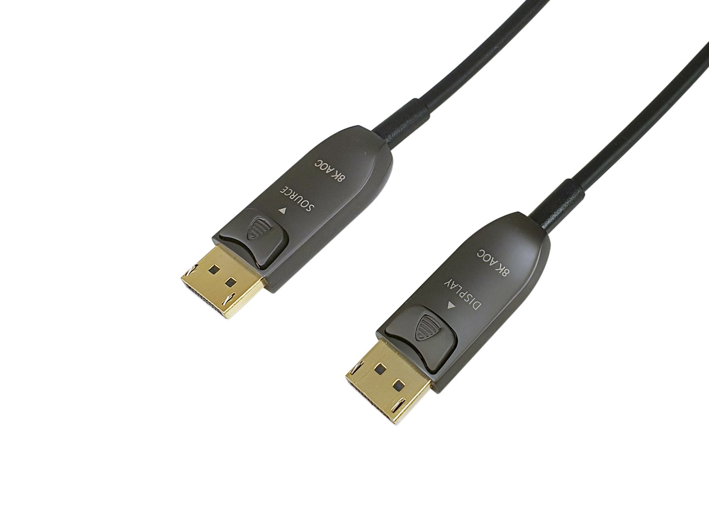 Wyposażenie - Kabel DisplayPort - DisplayPort (M) do DisplayPort (M) - DisplayPort 1.4 - 15.0m - Aktywny, Obsługuje 8K 30 Hz (7680 x 4320) - (119441)
