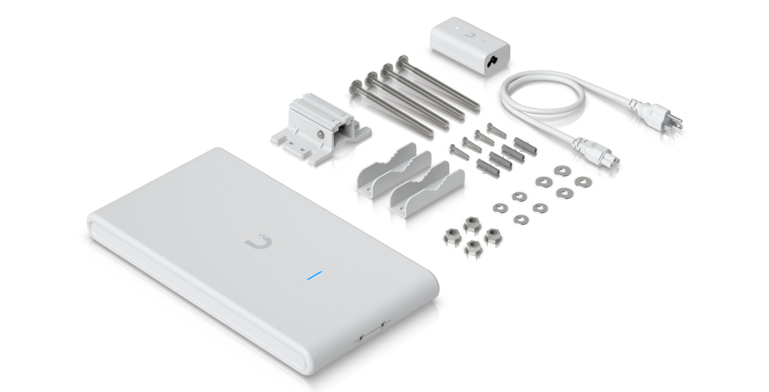 Access Point Wi-Fi 6 Ubiquiti UniFi U6 Mesh Pro 2.4GHz(2x2)/5GHz(2x2) PoE 2x1G (U6-Mesh-Pro-EU)