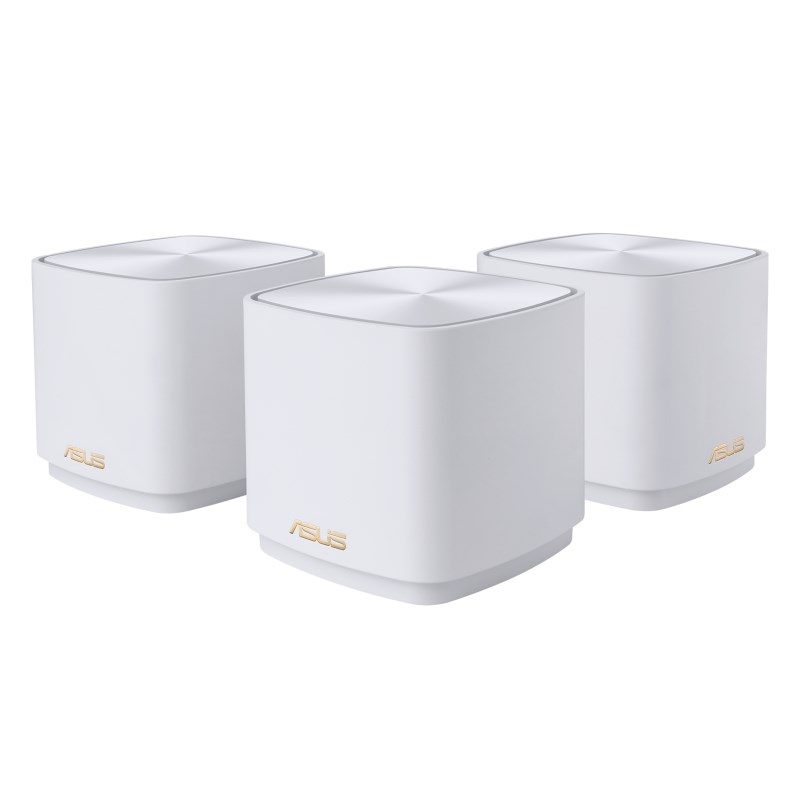 System Mesh Asus ZenWiFi AX Mini XD4 PLUS Wi-Fi 6 Biały trzypak