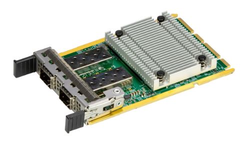 AIOM 2-Port 25GbE SFP28, based Intel E810-XXVAM2 w/ 0.5U