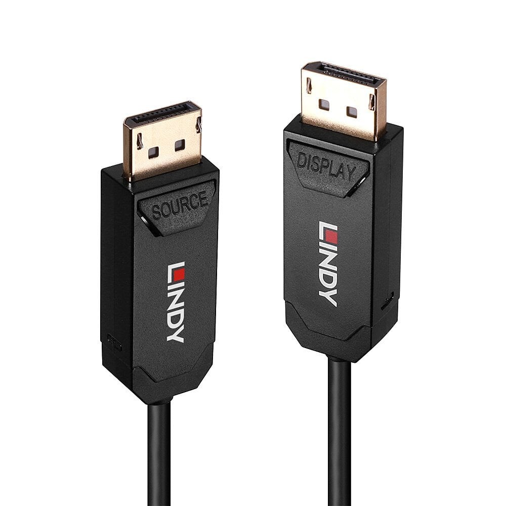 Lindy 38520 kabel DisplayPort 10 m Czarny