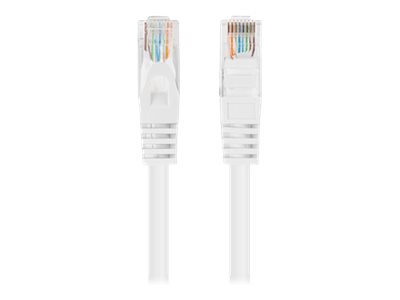 LANBERG Patchcord Cat.5e UTP 1.5m white 10-pack