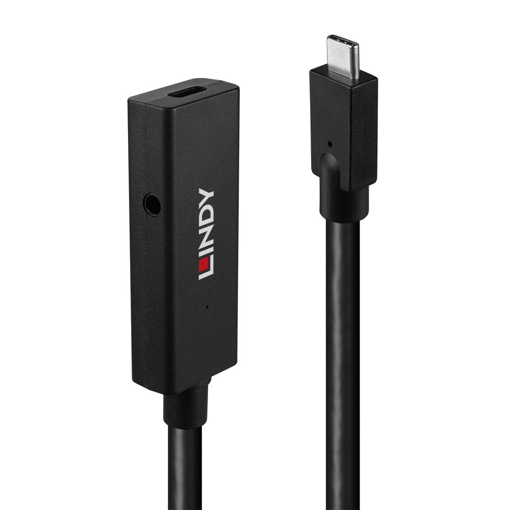 Lindy 43364 kabel USB USB 3.2 Gen 2 (3.1 Gen 2) 5 m USB C 10 Gbit/s Czarny