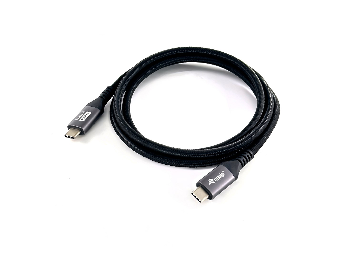 Kabel USB Equip 128381 USB4 Gen 3x2 1,2m USB-C 40Gbit/s 240W Czarny