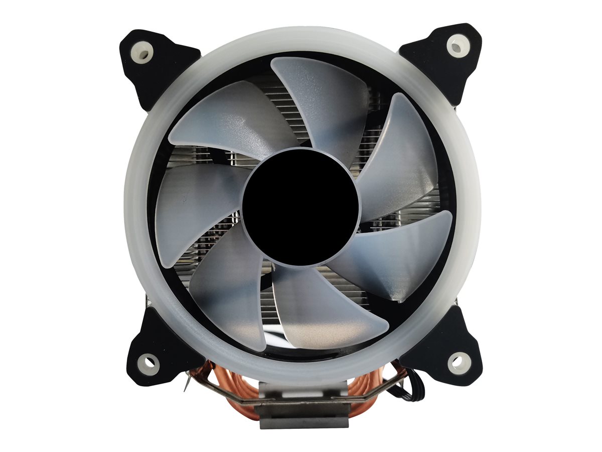 Chłodzenie CPU Huracan 12cm 150W 4-pin multicolor LED