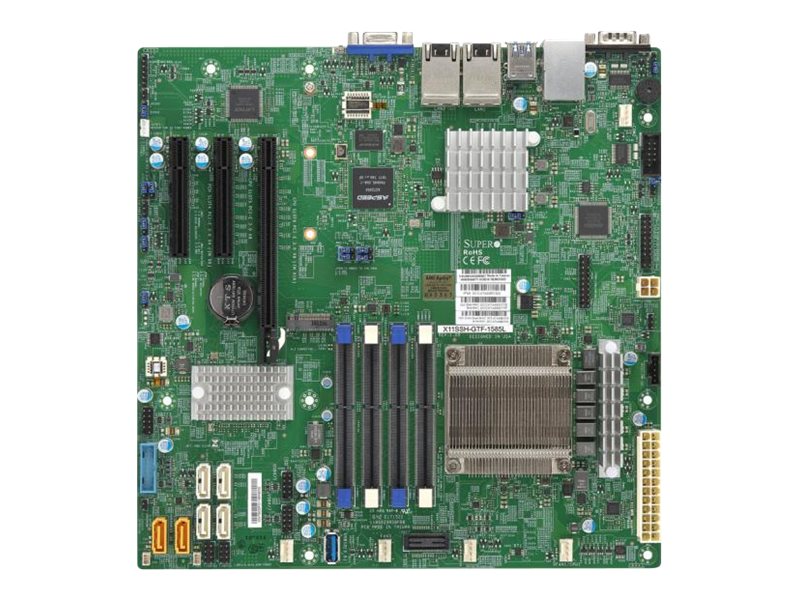 Płyta główna Supermicro X11SSH-GF-1585 1x FCBGA1440 DDR4 mATX 1xGbE IPMI