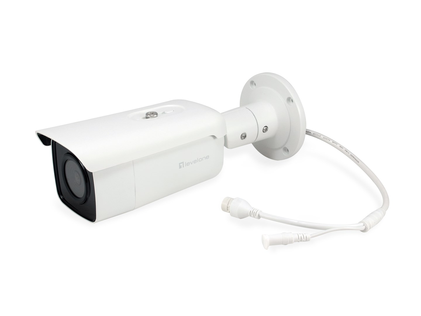 Kamera LevelOne IPCam Bullet Out 6MP / H.265 / IR / 9W / PoE / IP67