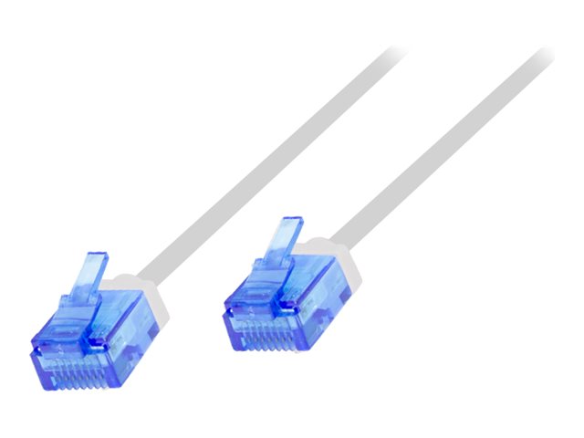 LOGILINK CQ3011U Patchcord Econline kat.6A U/UTP slim biały 0.25m
