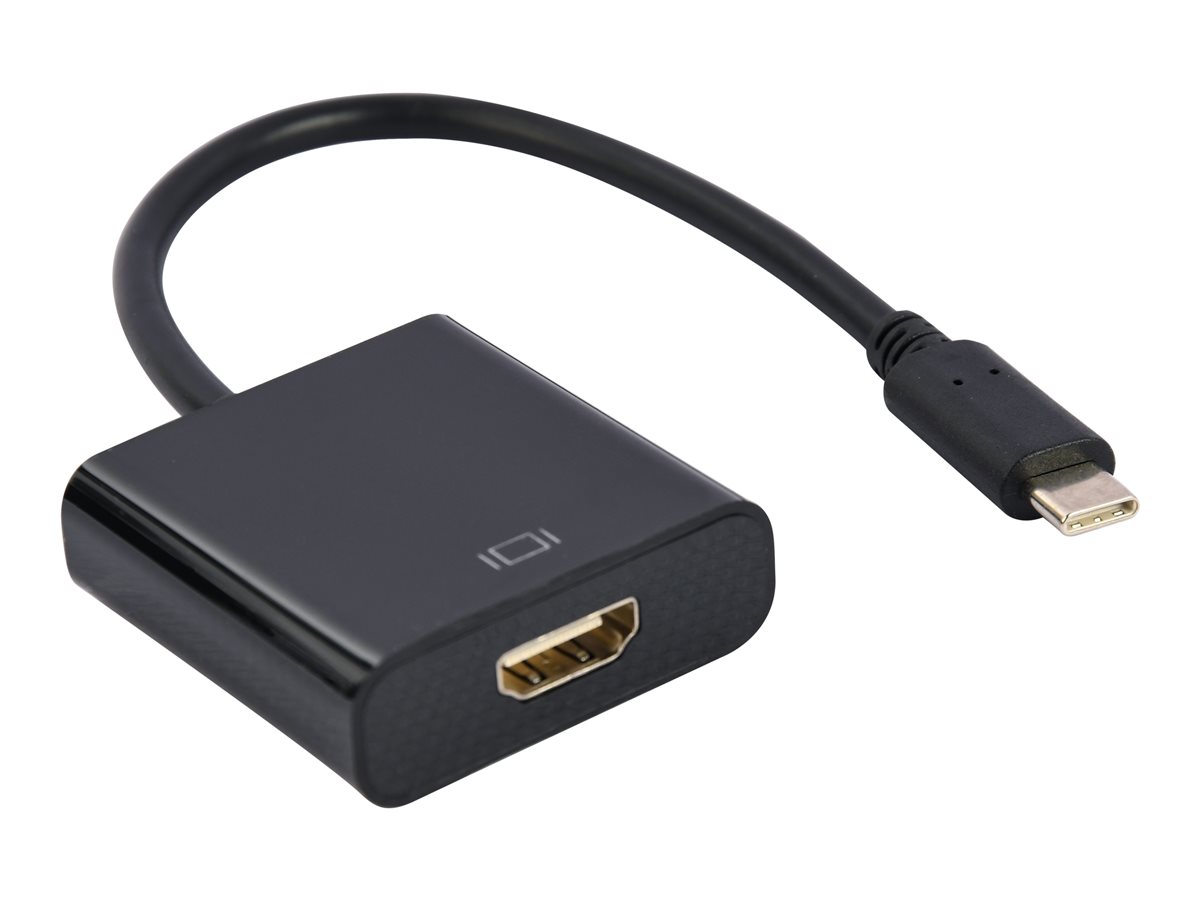 Adapter USB-C do HDMI 4K 30Hz female 15 cm