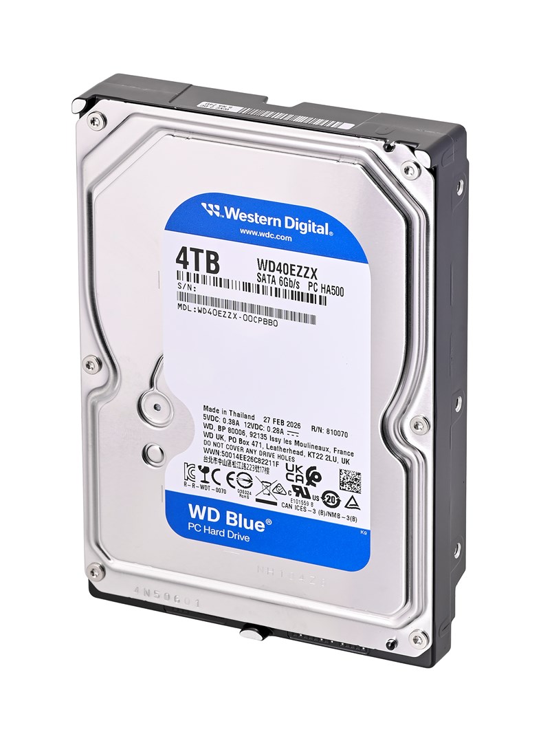 Dysk HDD WD Blue WD40EZZX (4 TB ; 3.5"; 256 MB; 5400 obr/min)