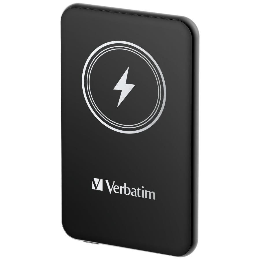 Powerbank Verbatim Charge 'n' Go Magnetic Wireless 5000mAh USB-C PD 3.0 Black