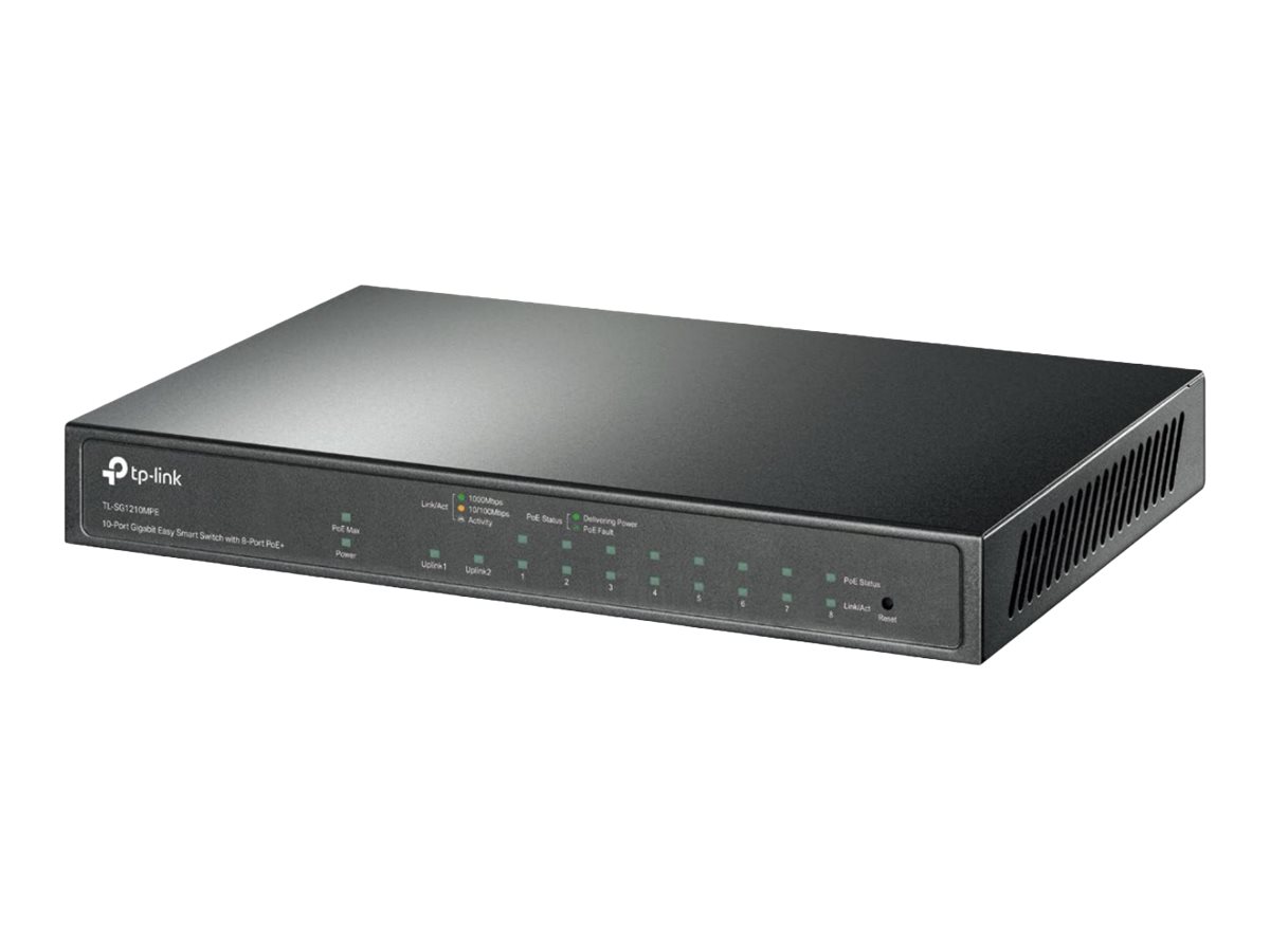 Switch SG1210MPE Smart 8GE PoE+ 1GE 1SFP
