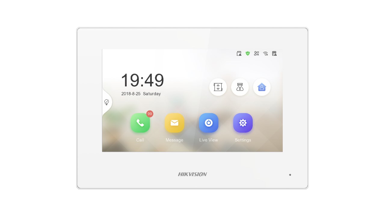 Monitor wideodomofonu HIKVISION DS-KH6320-WTE1-W