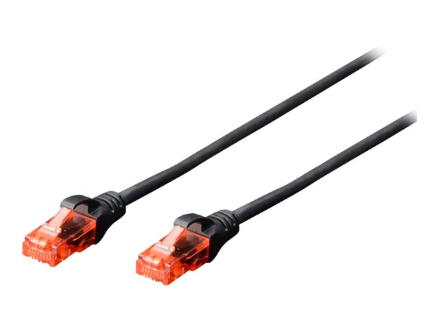 DIGITUS CAT 6 U-UTP patch cable Cu LSZH AWG 26/7 length 1.50 m color grey