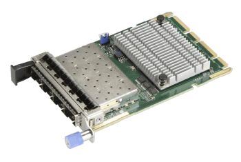 Supermicro AIOM Quad-Port 10GbE SFP+,based on Intel XL710-BM1 W/0.5