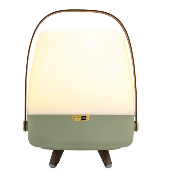 KOODUU LITE-UP PLAY Lampa przenośna z głośnikiem - Ciemnozielony