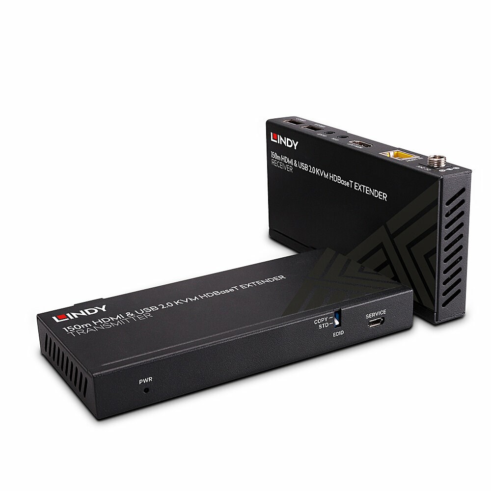 I/O EXTENDER HDMI 150M CAT6/4K60 IRHDBASET KVM LINDY