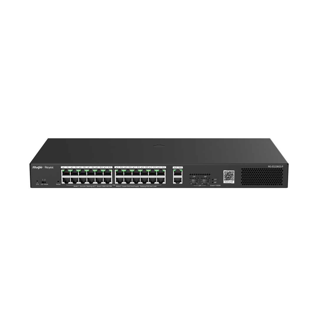 Switch Smart Ruijie Reyee RG-ES228GS-P