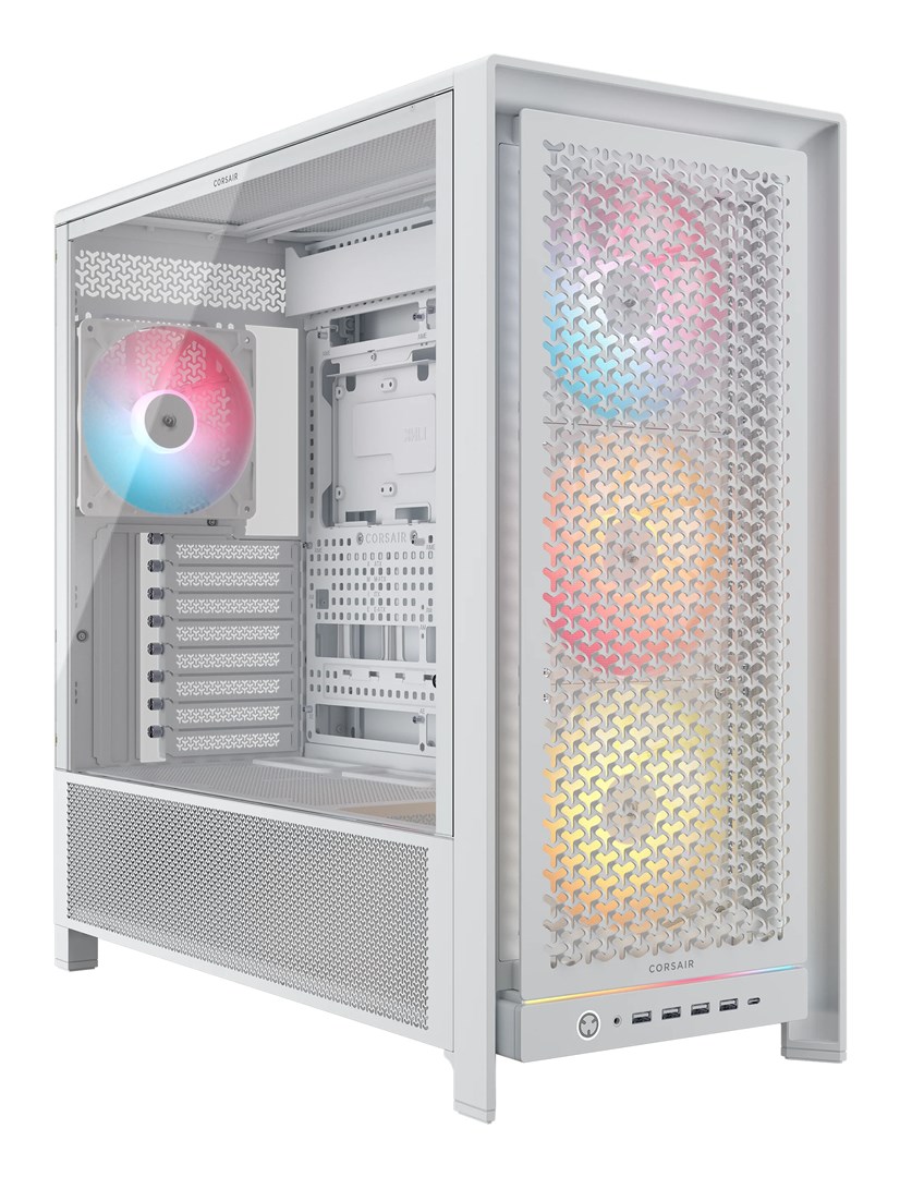 Etui Corsair Geh Midi FRAME 5000D RS ARGB Airflow Białe