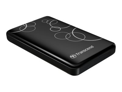 TRANSCEND TS1TSJ25A3K Transcend StoreJet 25A3 1TB USB 2.0/3.0 2.5 HDD Wstrząsoodporny Szybki Backup