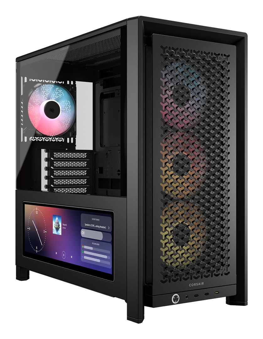 Obudowa Corsair FRAME 4000D LCD RS ARGB GECS-223 CC-9011326-WW Midi Czarna