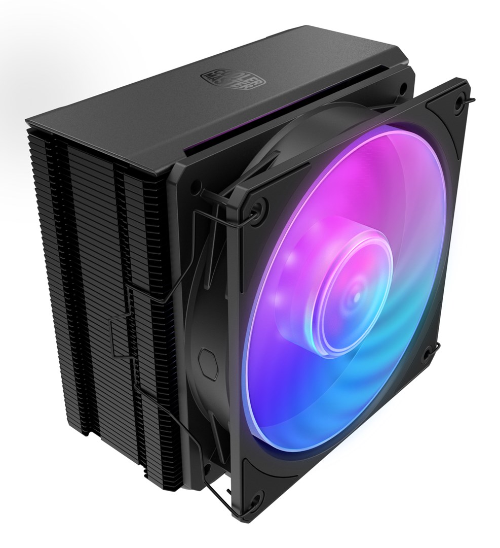 Cooler Master Hyper 212 3DHP Black ARGB Procesor Chłodnica powietrza 12 cm Czarny 1 szt.